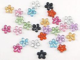Appliques mini FLEURS 5mm / 30 pcs