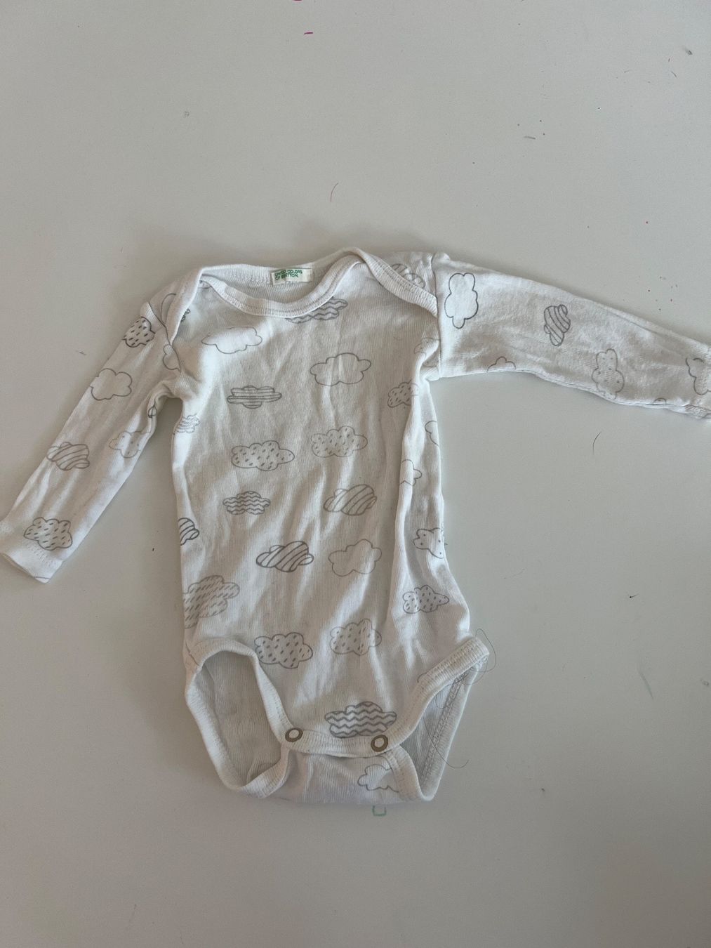 Benetton Unterwäsche: Langarm Body von Benetton Gr. 62 – Gebraucht aus Thun von Siladi