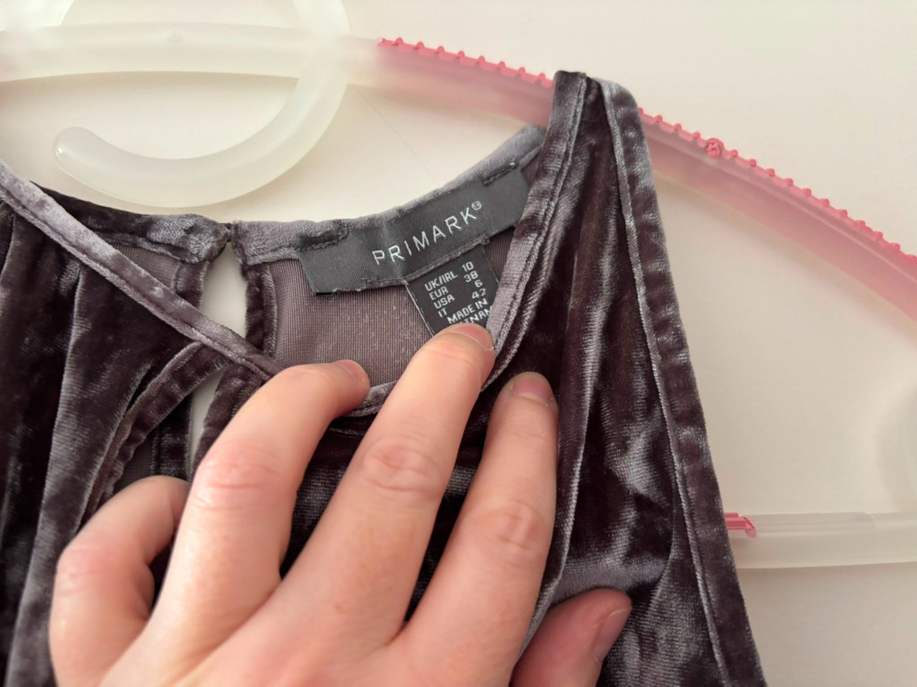 Primark Tops: Body en velours Primark – Neu (gemäss Beschreibung) aus Onex von kattrina 1