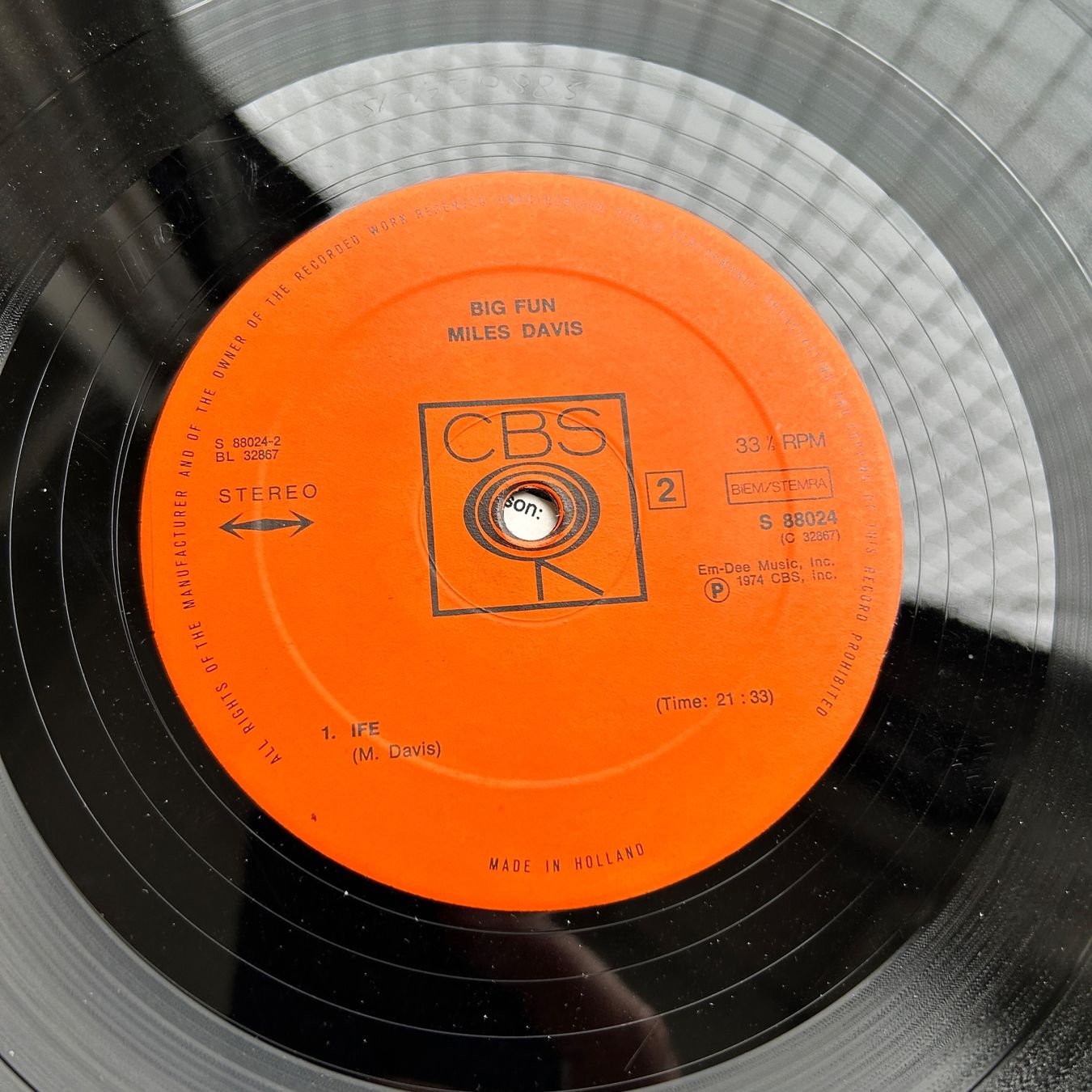 Dischi in vinile: Miles Davis  Big Fun LP – Usato da Lausanne venduto da Pask1 3