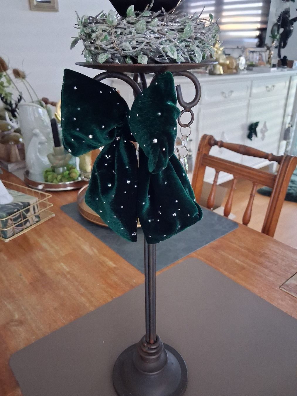 Kerzenständer: Kerzenständer Vintag /Schwarzer Hirsch  – Gebraucht aus Aegerten von gismolini 3