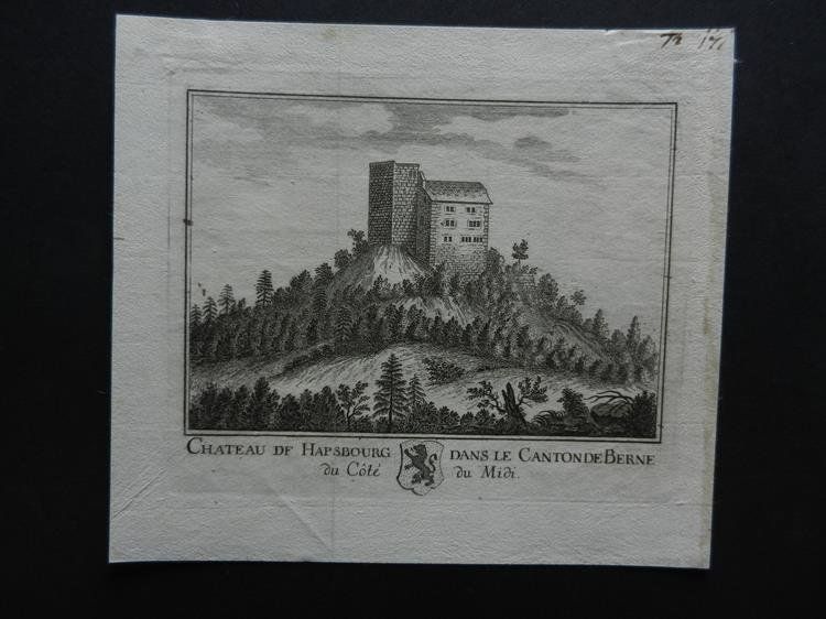 Incisioni: Château de Habsburg – Usato da Risch venduto da Rischli15