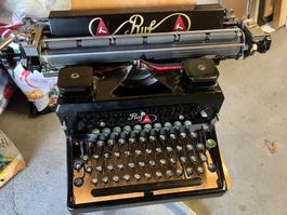Antike RUF Buchhaltung Maschine Top Zustand 1940er