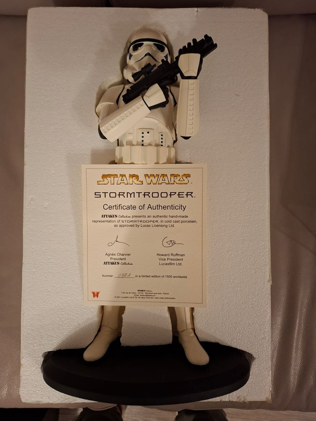 Star Wars Statuette: Star Wars Elite Collection Storm Trooper - ATTAKUS – Usato da Vufflens-le-Château venduto da Greg_1138 3