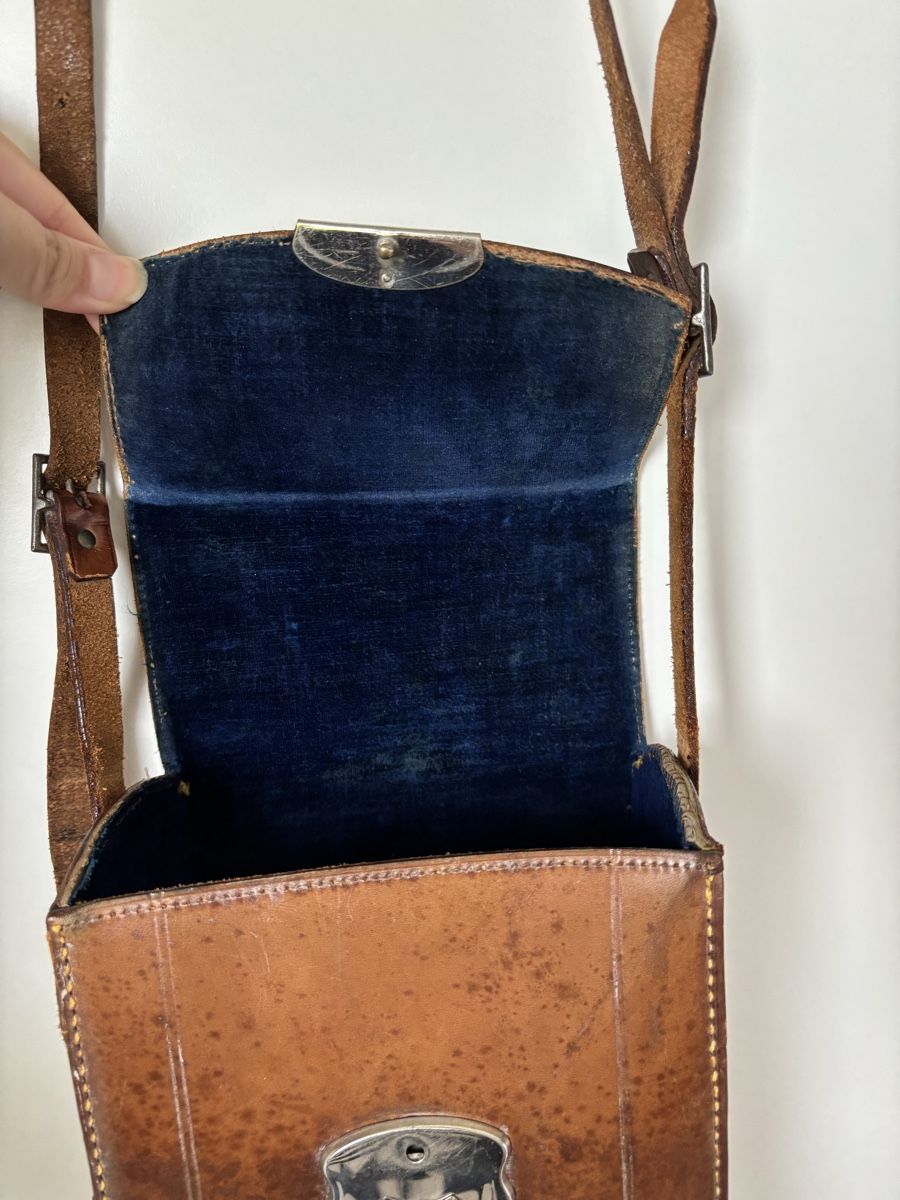 Borse: Vintage Leather Shoulder Bag – Usato da Biel/Bienne venduto da maj_n 2