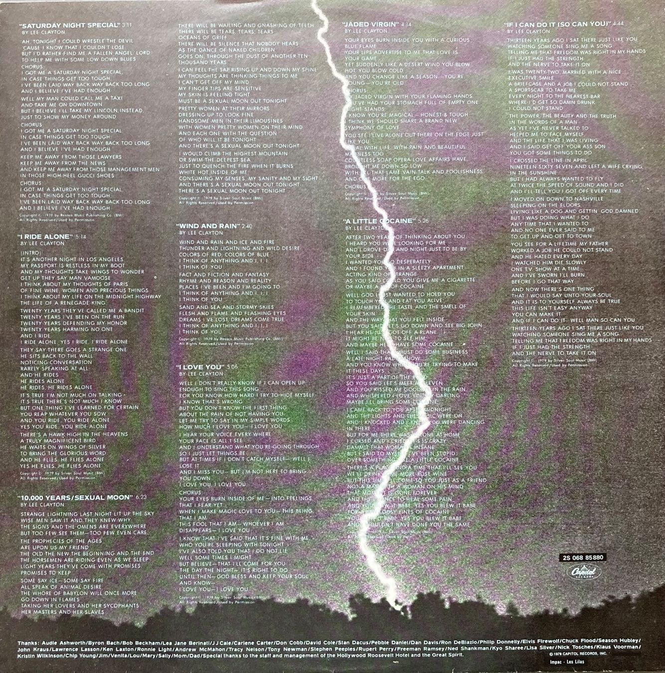 Schallplatten: LEE CLAYTON - NACKED CHILD – Gebraucht aus Poliez-Pittet von Newtown-Records 2