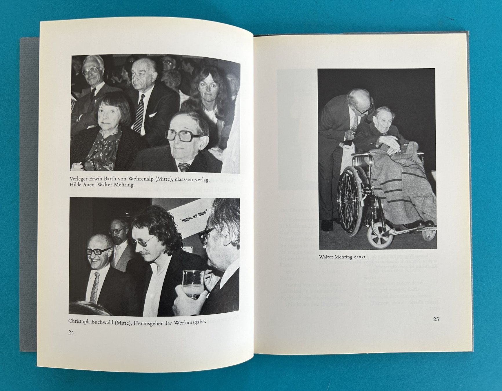 Libri: WALTER MEHRING 85 JAHRE – Usato da Zürich venduto da Domus09 5