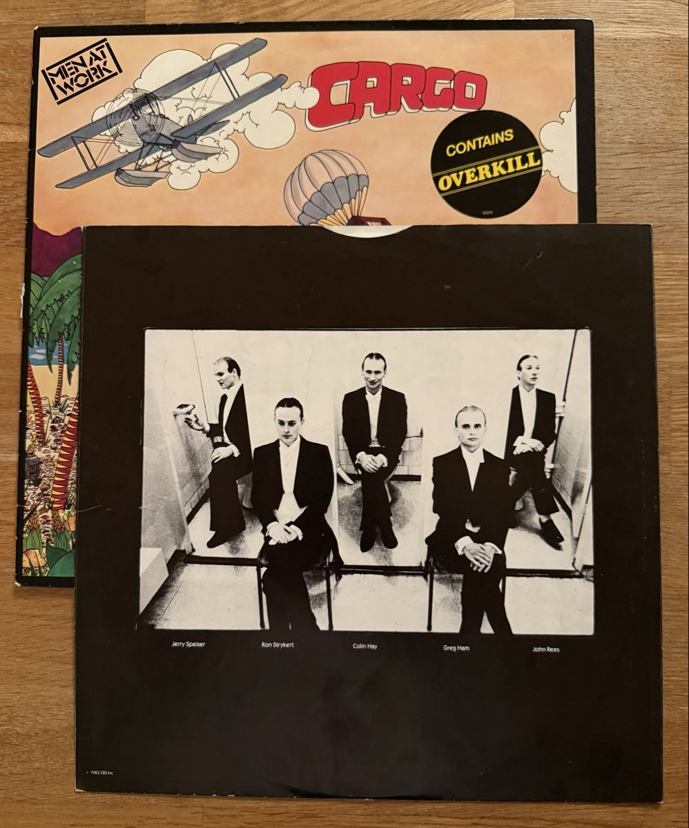 Schallplatten: Men at Work Cargo Vinyl LP Schallplatte – Gebraucht aus Goldach von Messerguru 2