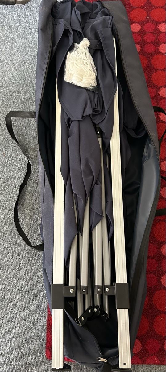 Unterstände: Pavillon blau 3m x 3m – Neu (gemäss Beschreibung) aus Obernau von dou_tqy8 1