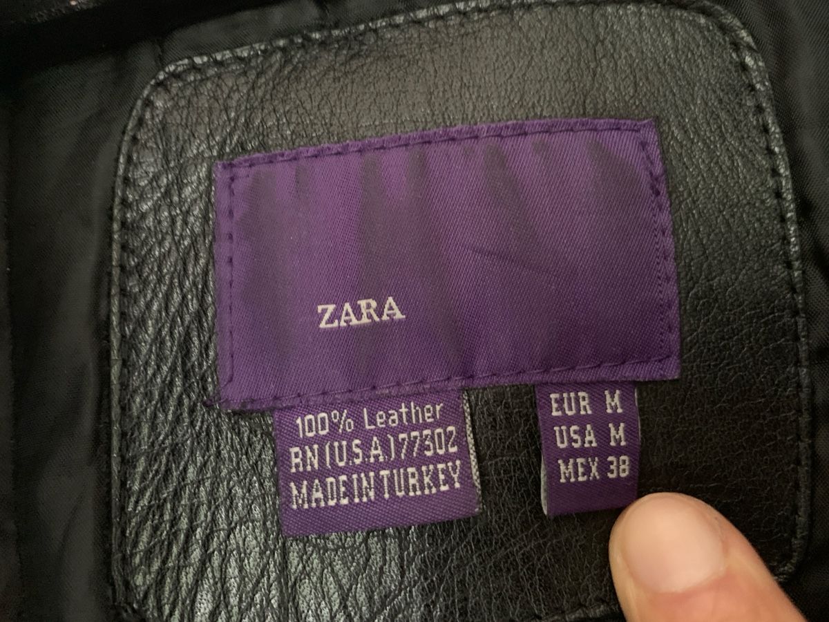 Zara Giacche: Zara Lederjacke Grösse M – Usato da Luzern venduto da Sergio_Kallisti 2