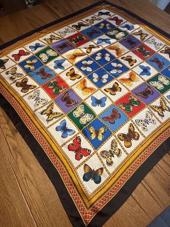 Foulard, Echo, 100% Seide