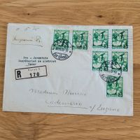 Brief Pro Juventute Vevey 1933 Cademario Lugano