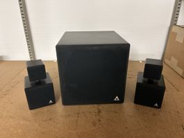 Triad Seven Lautsprecher System, schwarz 2.1