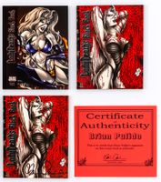 CHAOS! COMICS - LADY DEATH - BLACK BOOK - REG+VARIANT+SIGNED