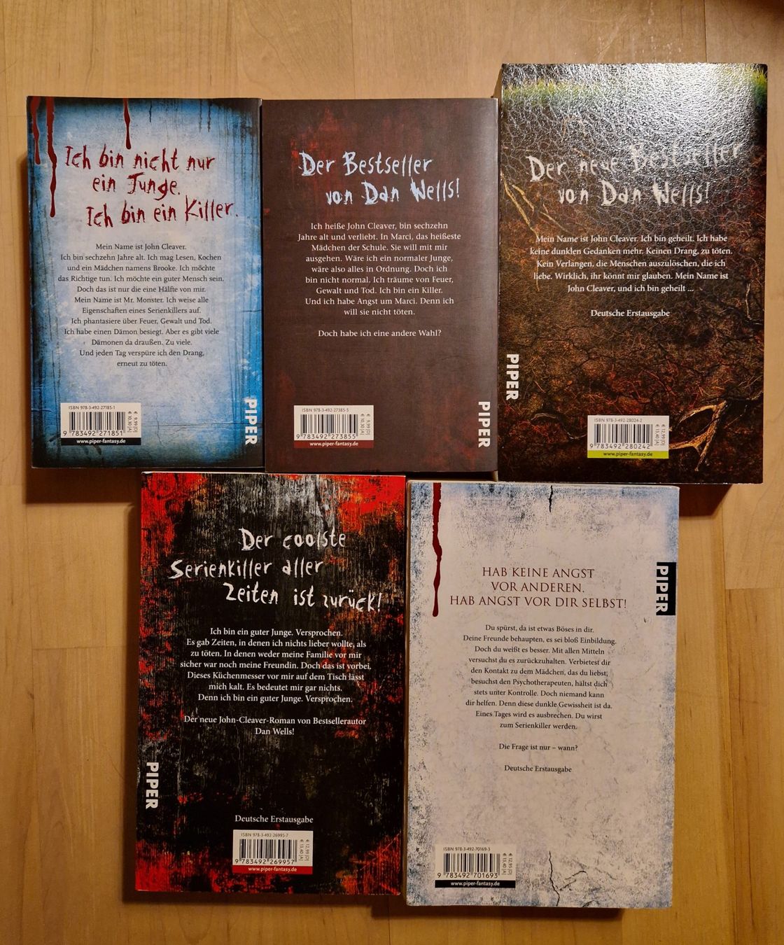 Bücher: John Cleaver Serie - Dan Wells – Gebraucht aus Belp von Kaviro 2