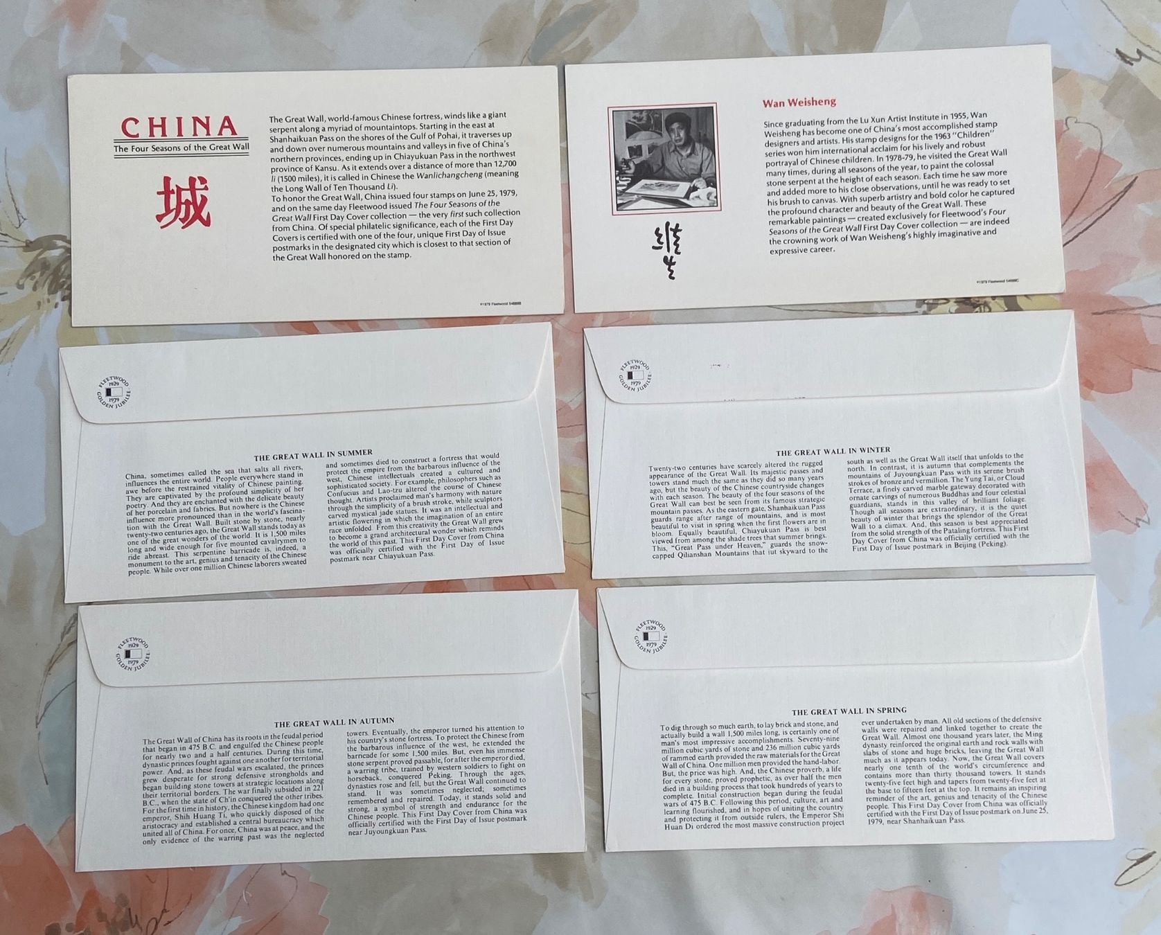 Tutti i francobolli: First Day Covers 1979 China – Nuovo (secondo la descrizione) da Collex venduto da RCXGJ 1