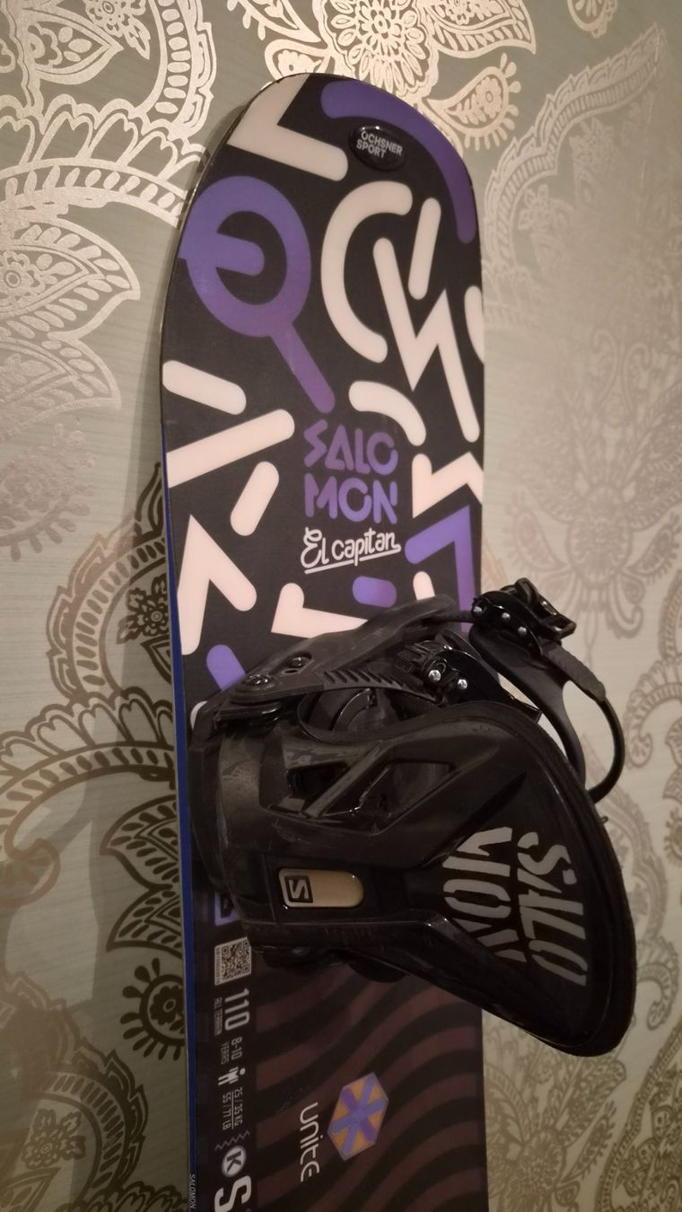 Salomon Boards: Salomon Snowboard 110cm inkl. Bindung – D'occasion à Oberrieden par Raja011 2