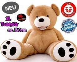 XXL Teddybär 160 cm Mega Plüschbär Kuschelbär Geschenk