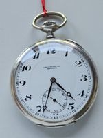 1L 11 Chronometre Eterna ca 1936 Kal. 403 Silber Taschenuhr