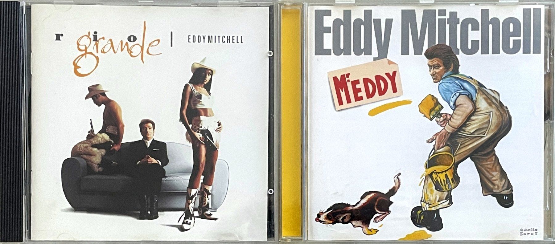 CDs: Eddy Mitchell 2 CD's - Rio Grande & Mr Eddy – D'occasion à Savagnier par Ne2065
