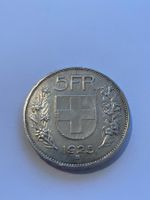 Silver coin Swiss 5 Franc 1925