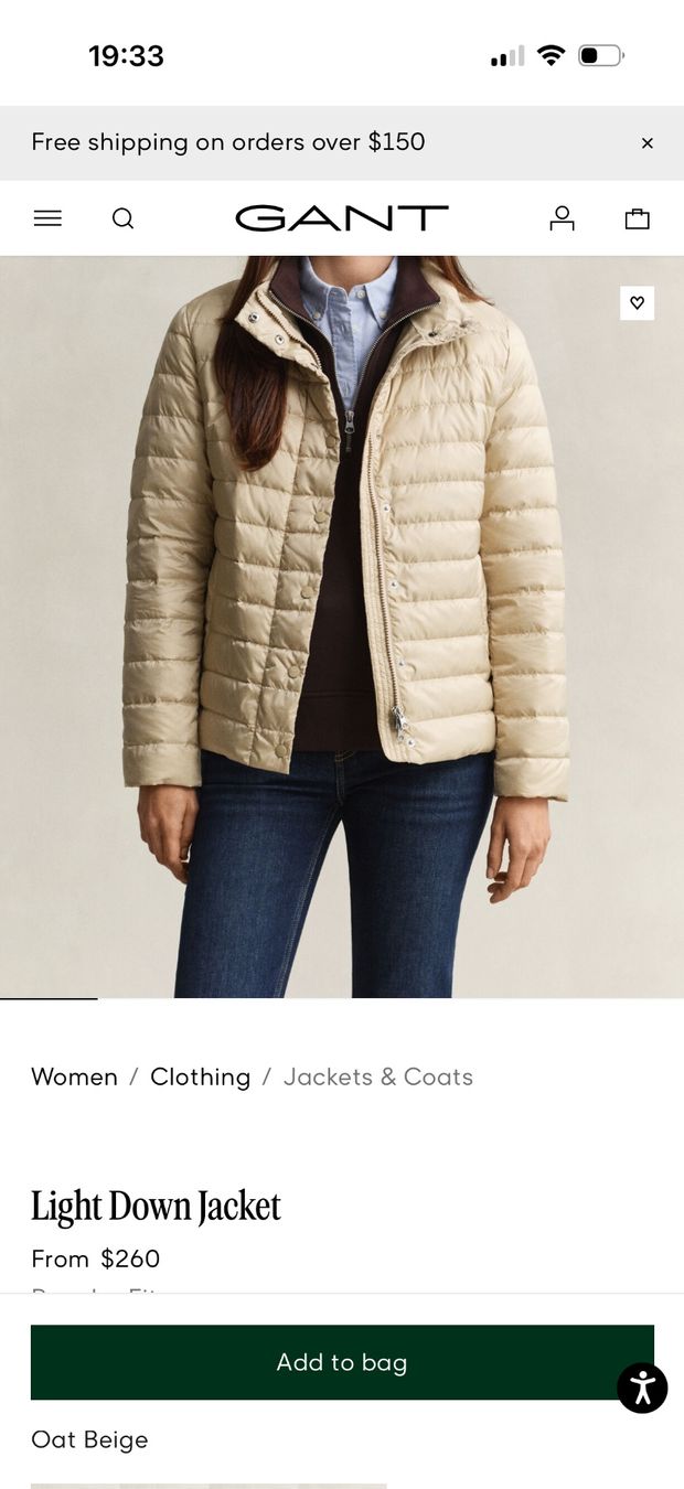 Gant Jacken: Gant Damen Steppjacke Grösse M – Gebraucht aus Basel von met_d6zt