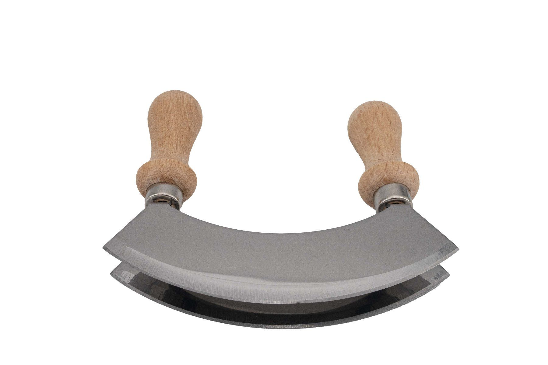 Coltelli da cucina: Edelstahl Kräuter Wiegemesser – Nuovo e nell'imballaggio originale da Pfäffikon ZH venduto da justnatur 4