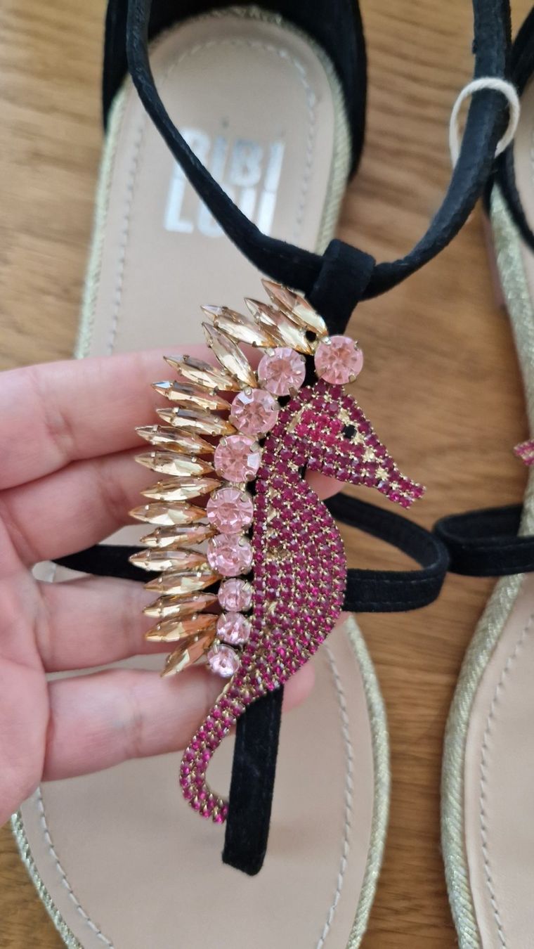 Scarpe da donna: Bibi Lou Sandalen Seepferdchen Gr. 38 – Nuovo e nell'imballaggio originale da Erlinsbach SO venduto da ULIKH 1
