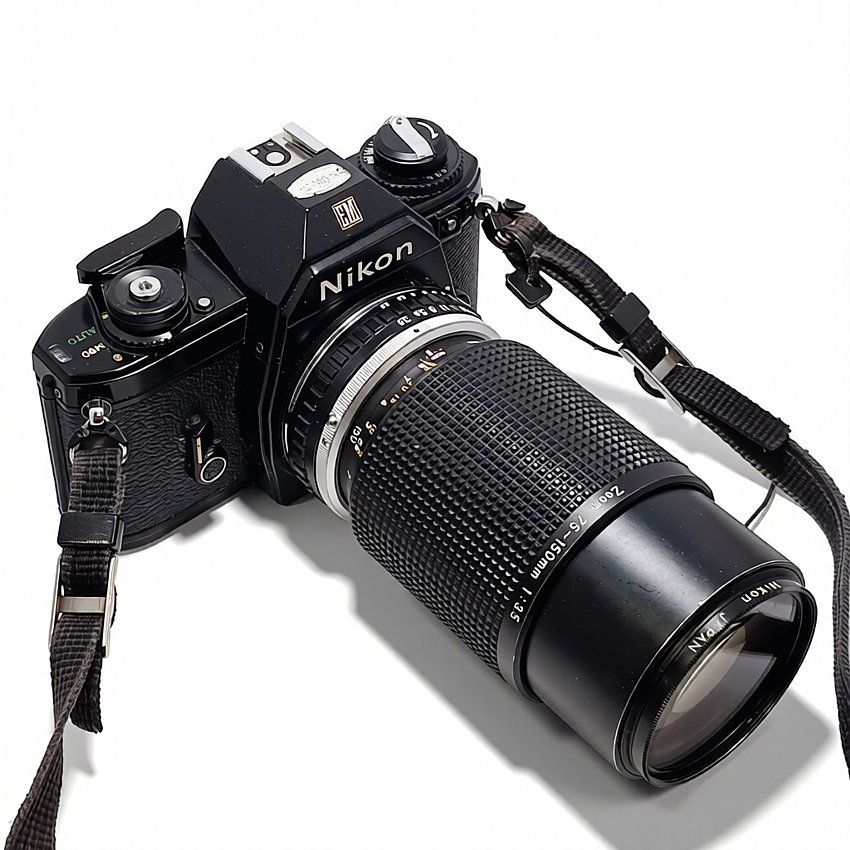 Nikon Kamera: Nikon EM + 1:3,5/75-150mm – Gebraucht aus Münsingen von The_1483