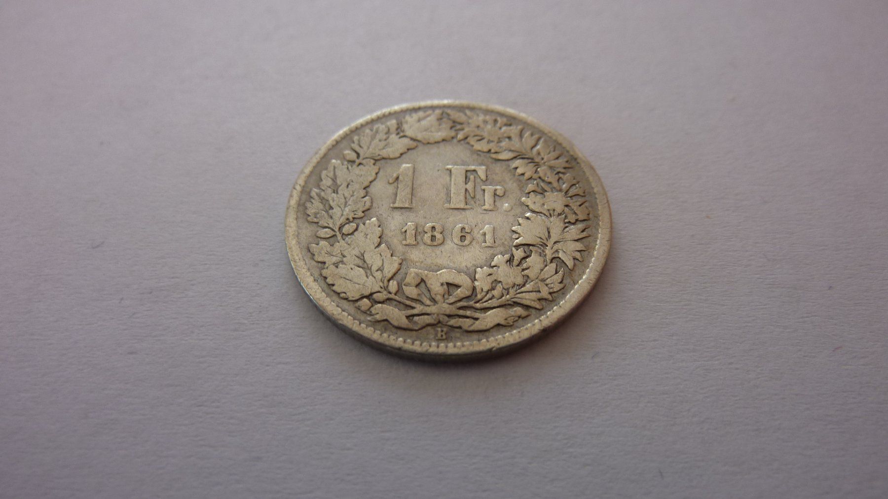Tutti le monete: Uralter Einfränkler 1861, gebraucht – Usato da Birrwil venduto da Schnaepli 4