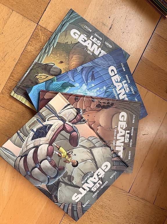 BD: 4 bds  les géants  – D'occasion à Genève par ger_7jy8