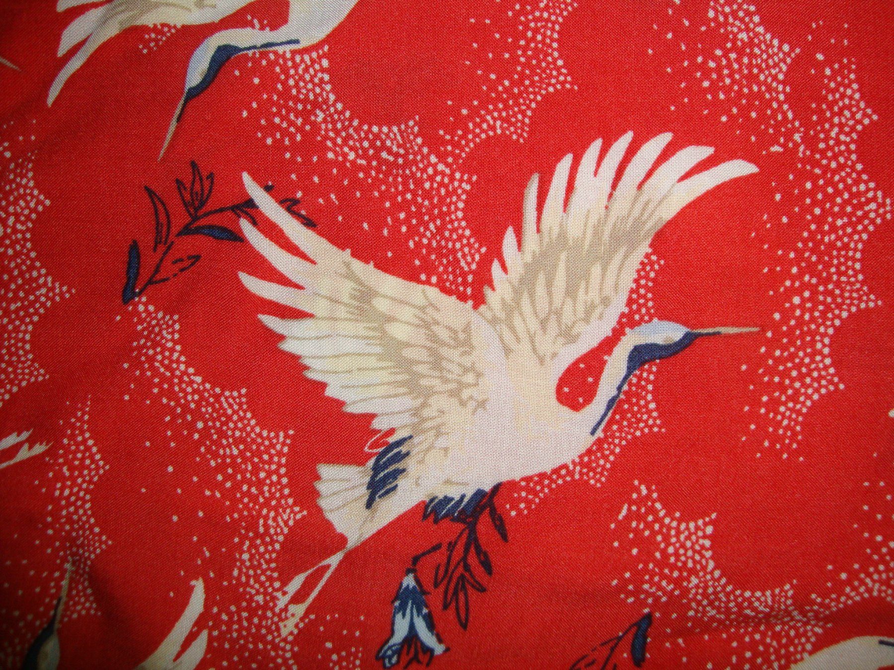 C&A Camicette: Kranich Bluse rot Gr. 38 – Usato da Laufen venduto da ereli 1