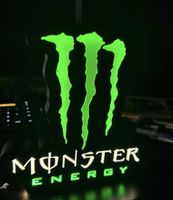 Lampe LightBox LED Monster Energy