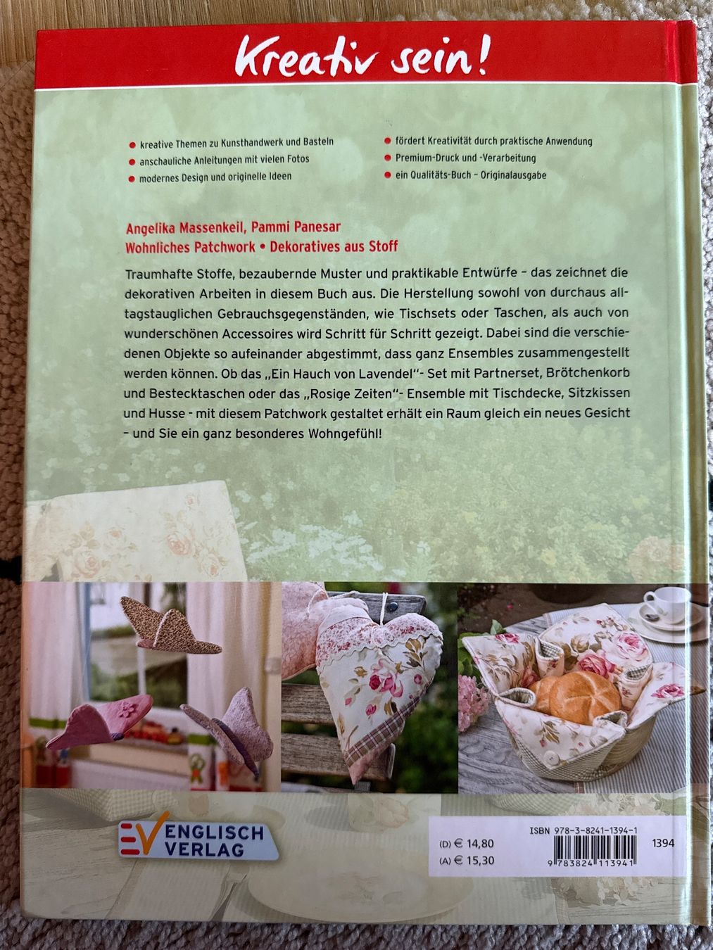 Libri: Buch Wohnliches Patchwork – Nuovo e nell'imballaggio originale da Andelfingen venduto da Judy0007 1