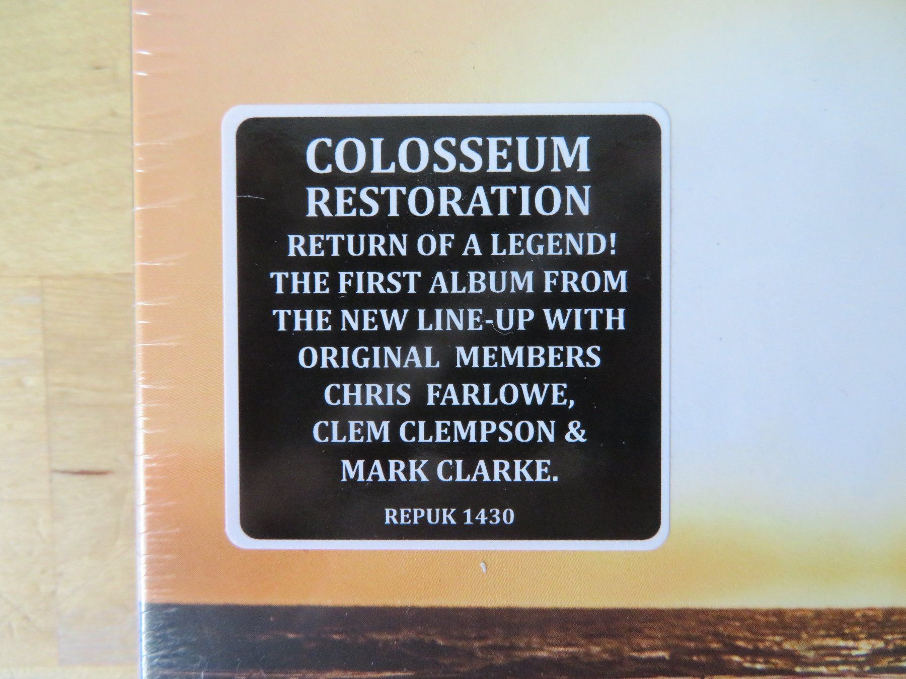 CDs: COLOSSEUM "Restoration" – Neuf avec emballage d'origine à zürich par Goldimmund 1