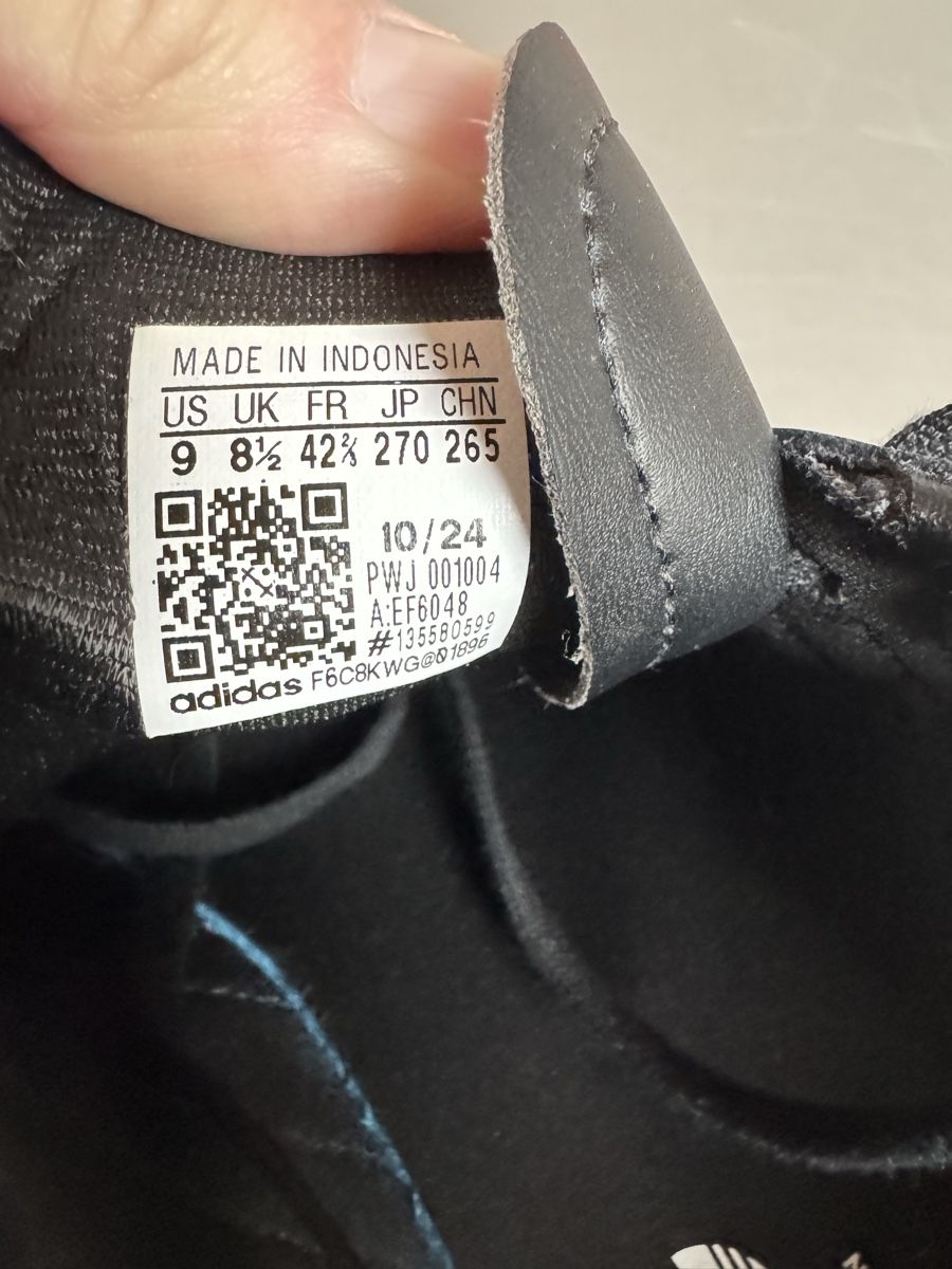 Adidas Chaussures hommes: Adidas schwarzer Schuh Grösse 42.5 – D'occasion à Felben Wellhausen par Greuter 5