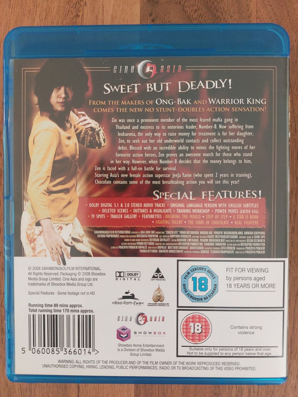 Alle DVDs: Blu Ray - Chocolate...sweet but deadly! – Gebraucht aus Rheinfelden von FilmAuktion 1