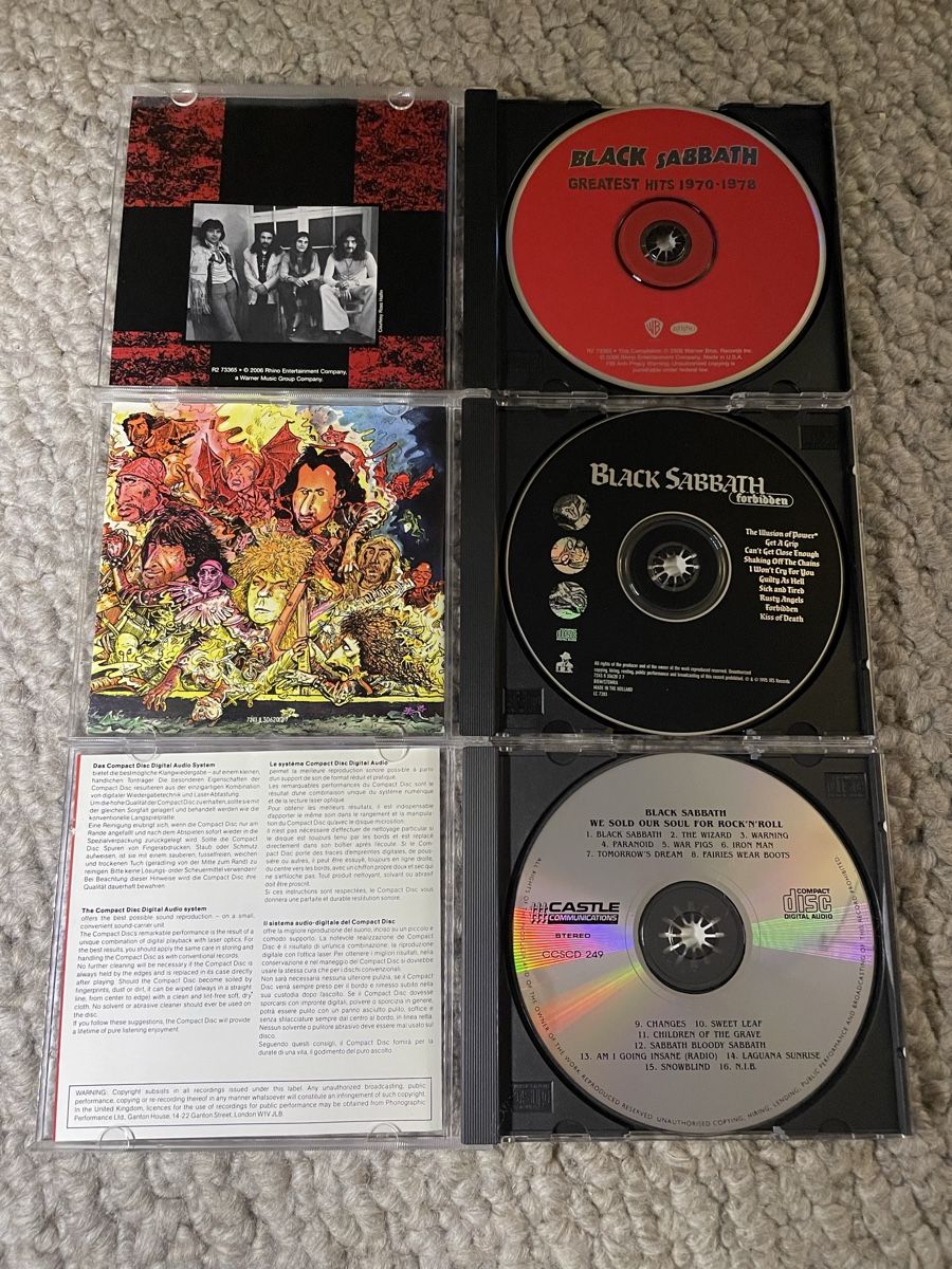 CDs: 6x Black Sabbath – Neu (gemäss Beschreibung) aus Reinach AG von trigger7811 2
