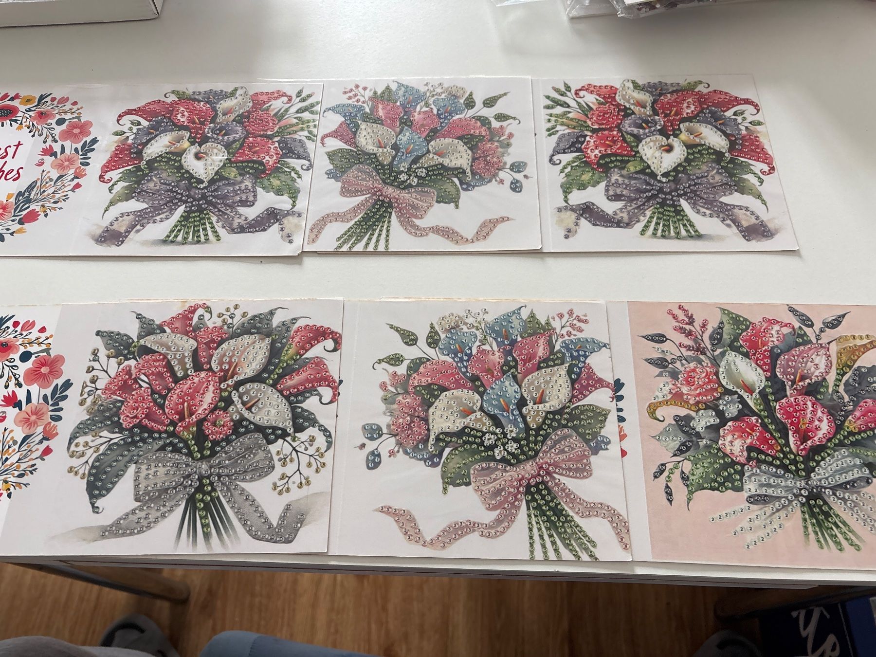 Kit bricolage: Diamond Paiting Karten – Nuovo (secondo la descrizione) da Amriswil venduto da SCHLOSSGEISTLI