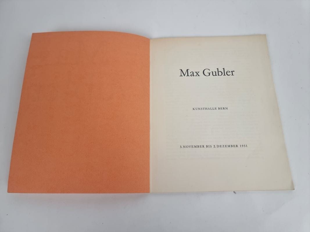 Bücher: Buch Max Gubler – Gebraucht aus Urtenen-Schönbühl von Restwert_Schoenbuehl 1