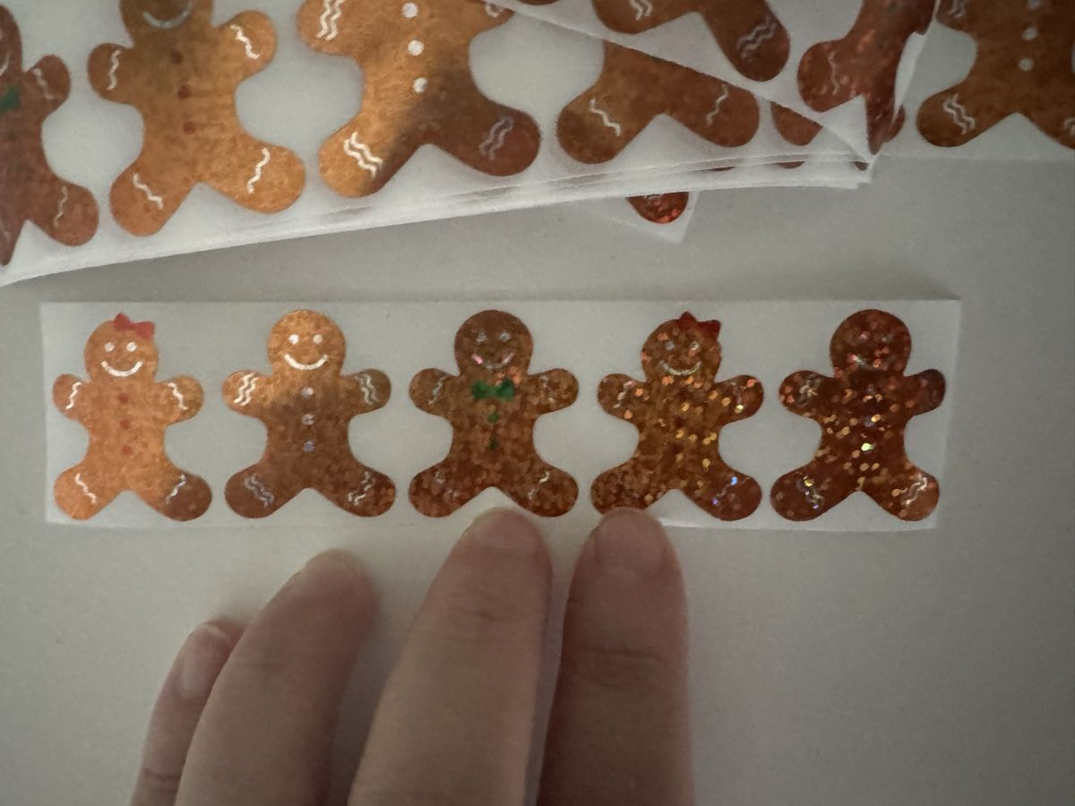 Sticker: Winter Deko | Gingerbread Stickers | 100 pcs – Nuovo e nell'imballaggio originale da Sins venduto da sum_lv6d 3