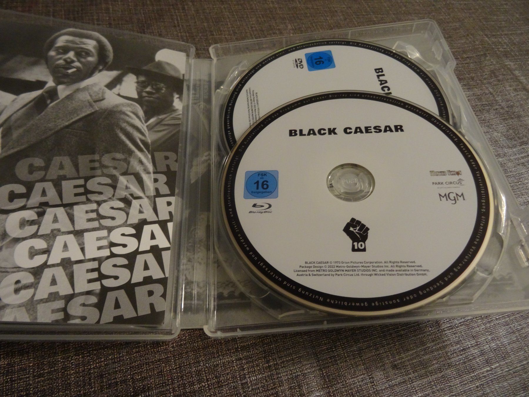 Tutti i DVDs: Black Caesar Der Pate von Harlem Blu-ray DVD – Usato da Olten venduto da Disc-Verkauf 1
