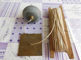 Senkel mit Platte und Schnur 400g