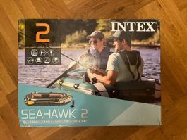 NEU Intex Seahawk 2 Schlauchboot Boat Set for 2