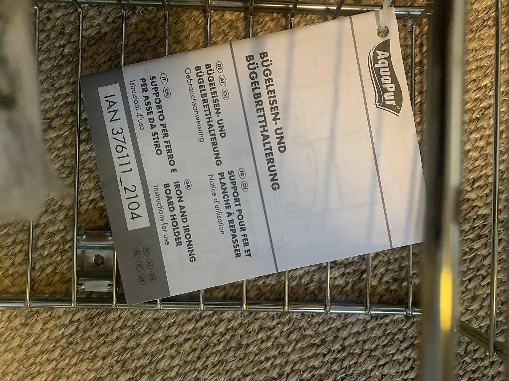 Bügeleisen: Bügeleisenhalterung – Neu und originalverpackt aus Wabern von walsn1