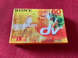 Mini DV Cassette Sony Premium 60 min neu verpackt