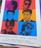 Sascha Songbook - Piano, Gitarre, Gesang