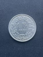 1.- Silber CH Jahr 1921
