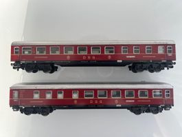 2 DSG Speisewagen Modelleisenbahn Waggons guter Zustand