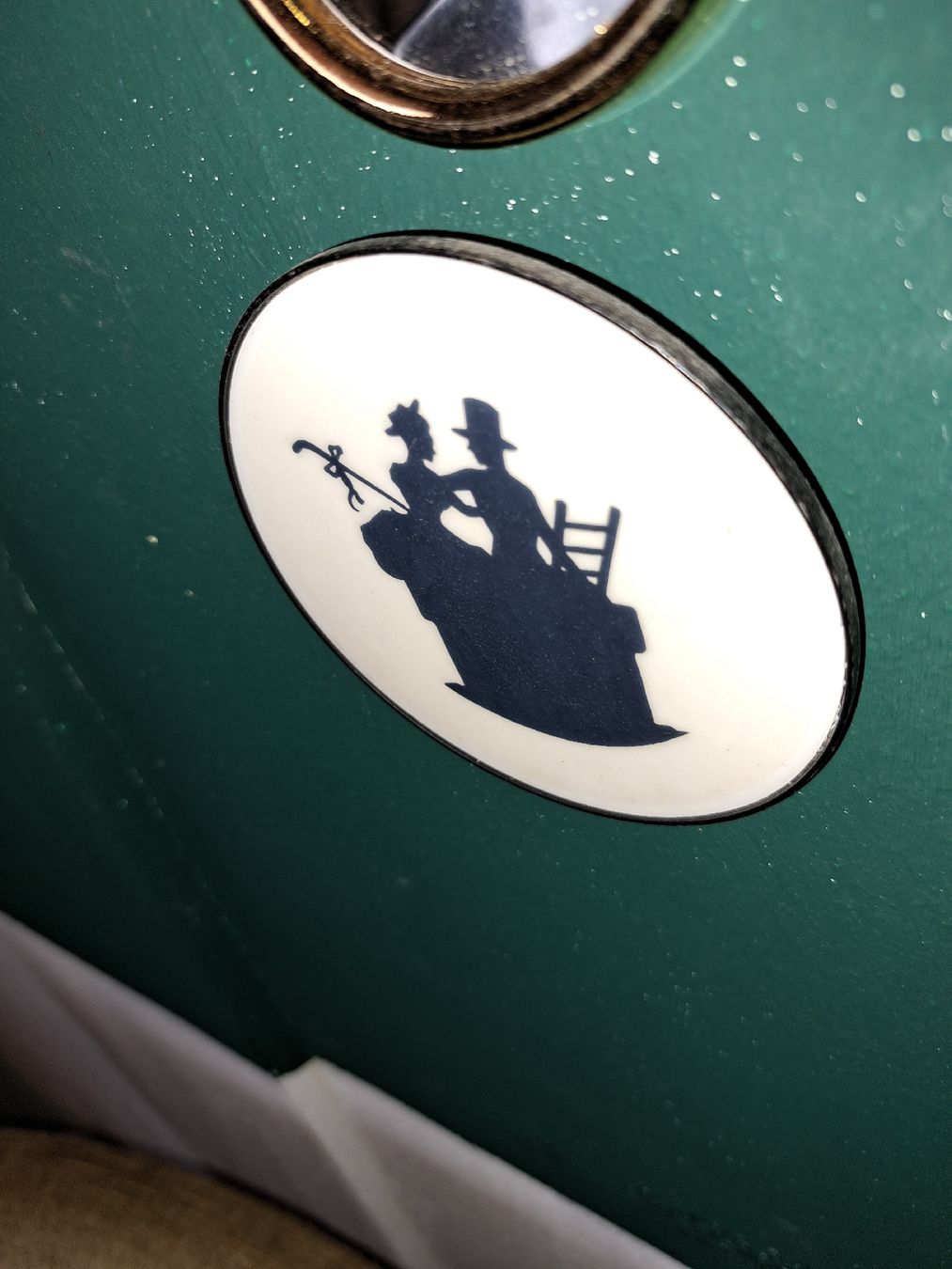 Grafiken & Lithographien: Antiker Scherenschnitt Silhouette  – Gebraucht aus Kölliken von Upcycling-by-Mc-TAM 1
